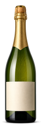 Sparkling wine bottle